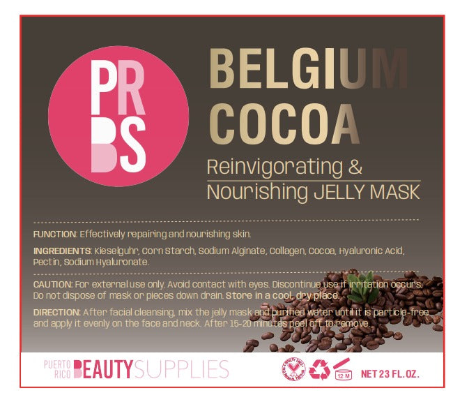 Belgium Cocoa Hydrojelly Mask